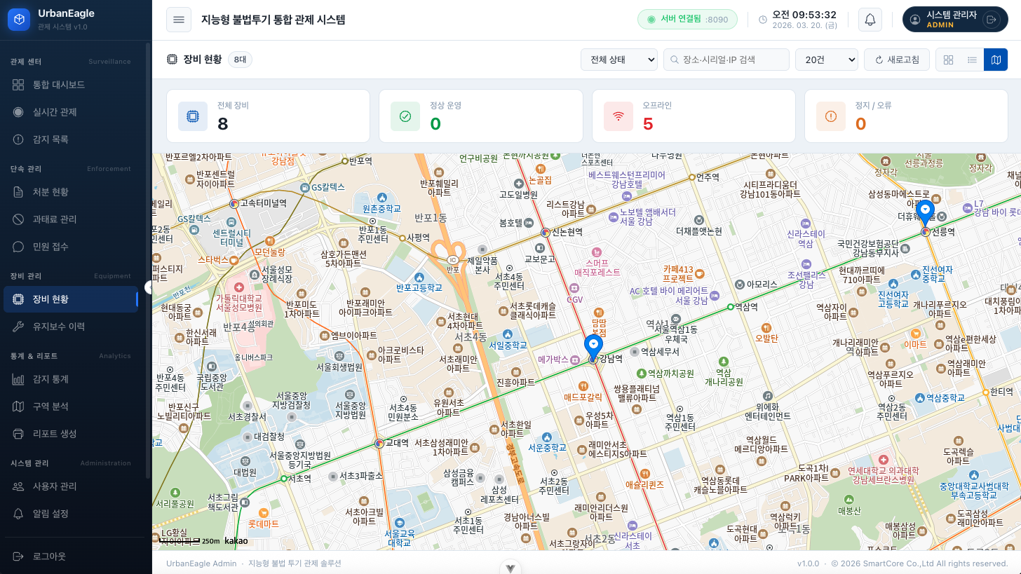 UrbanEagle screenshot